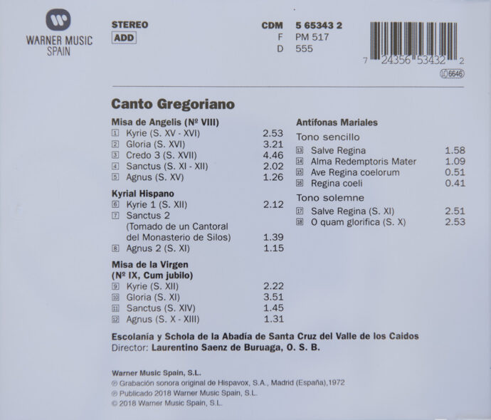 Canto Gregoriano Misas - Imagen 2