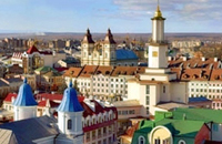 Visita de seminaristas ucranianos al Valle de los Caídos