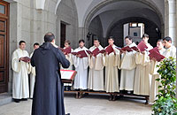 Encuentros de Nova Schola en la Escolanía del Valle de los Caídos