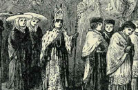 Celebración de la fiesta del Obispillo en la Escolanía
