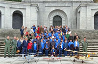 Exhibición de aeromodelismo en la Escolanía