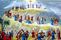 Vía Crucis por el recorrido monumental