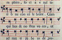 Encuentro nacional de canto gregoriano