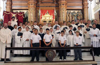 Actuación de la Escolanía del Valle de los Caídos en Montilla