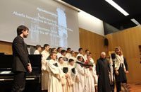 Concierto de la Escolanía en el CEU-San Pablo