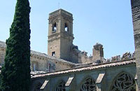 Nuestros estudiantes de teología en el monasterio de La Oliva