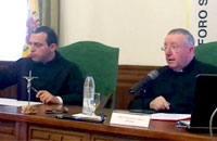 Conferencia en la Hospedería y visita de Mons. Martínez Camino