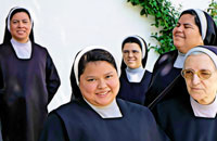 Bendición de la nueva abadesa benedictina de El Tiemblo